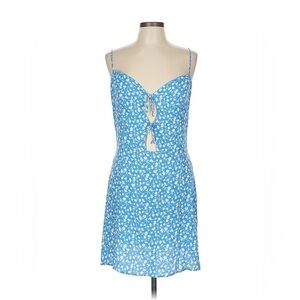 Reformation Blue Floral Dress